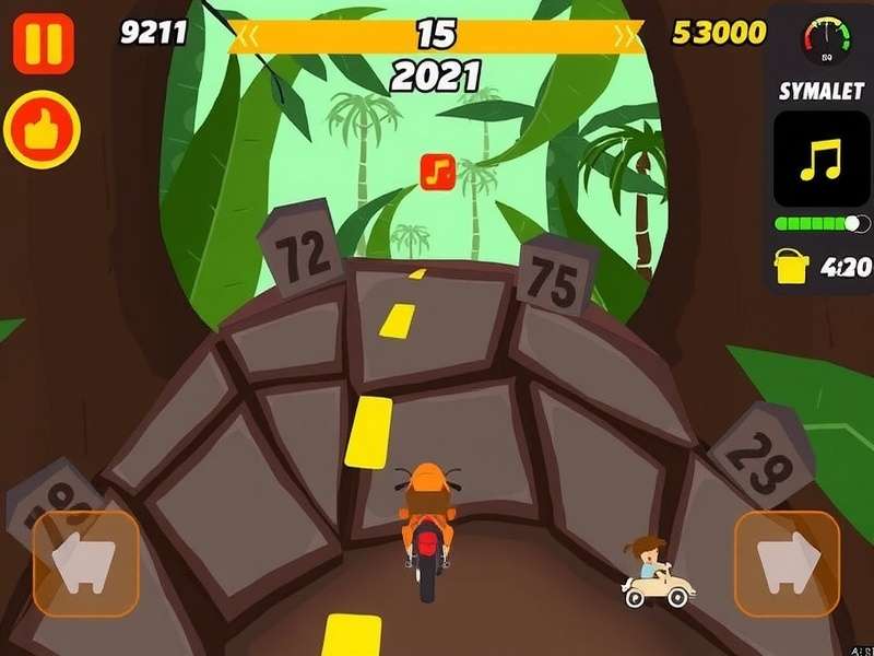 Cinnamon Jungle Speedster Gameplay Screenshot